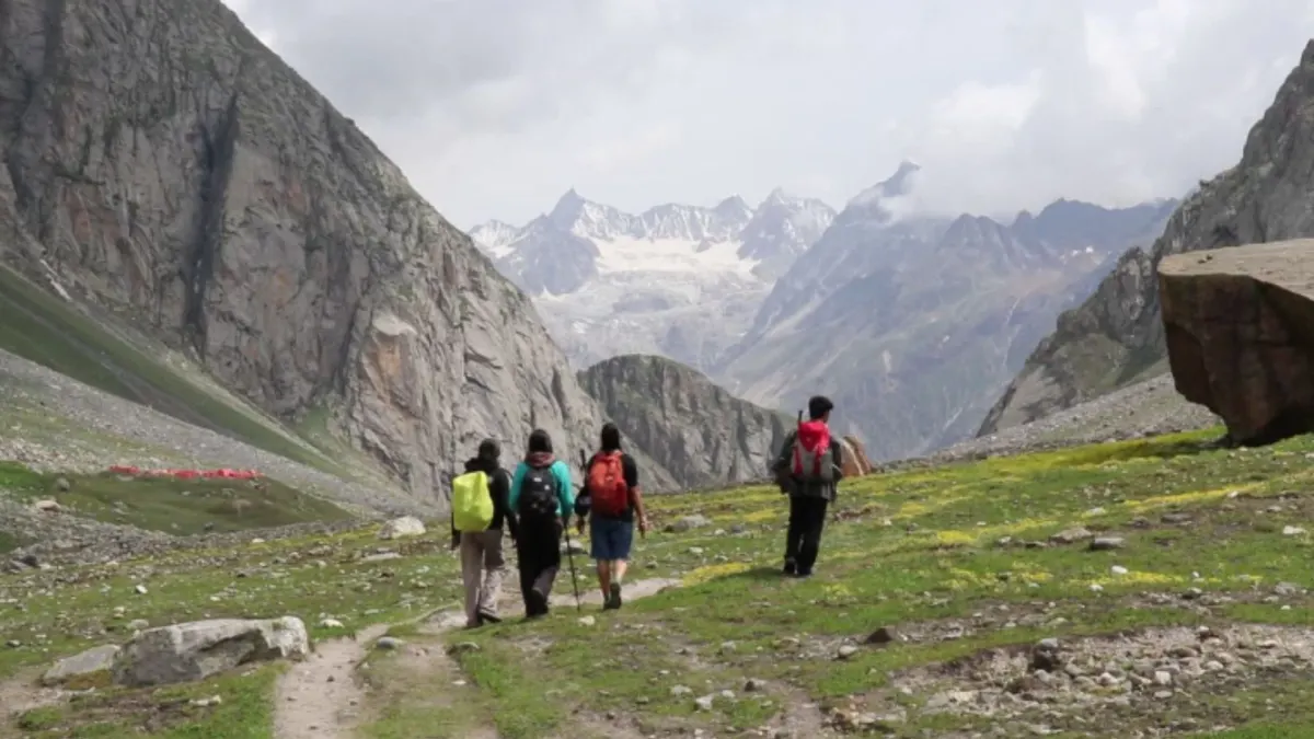 Hampta Pass Trek image de l'itinéraire 1